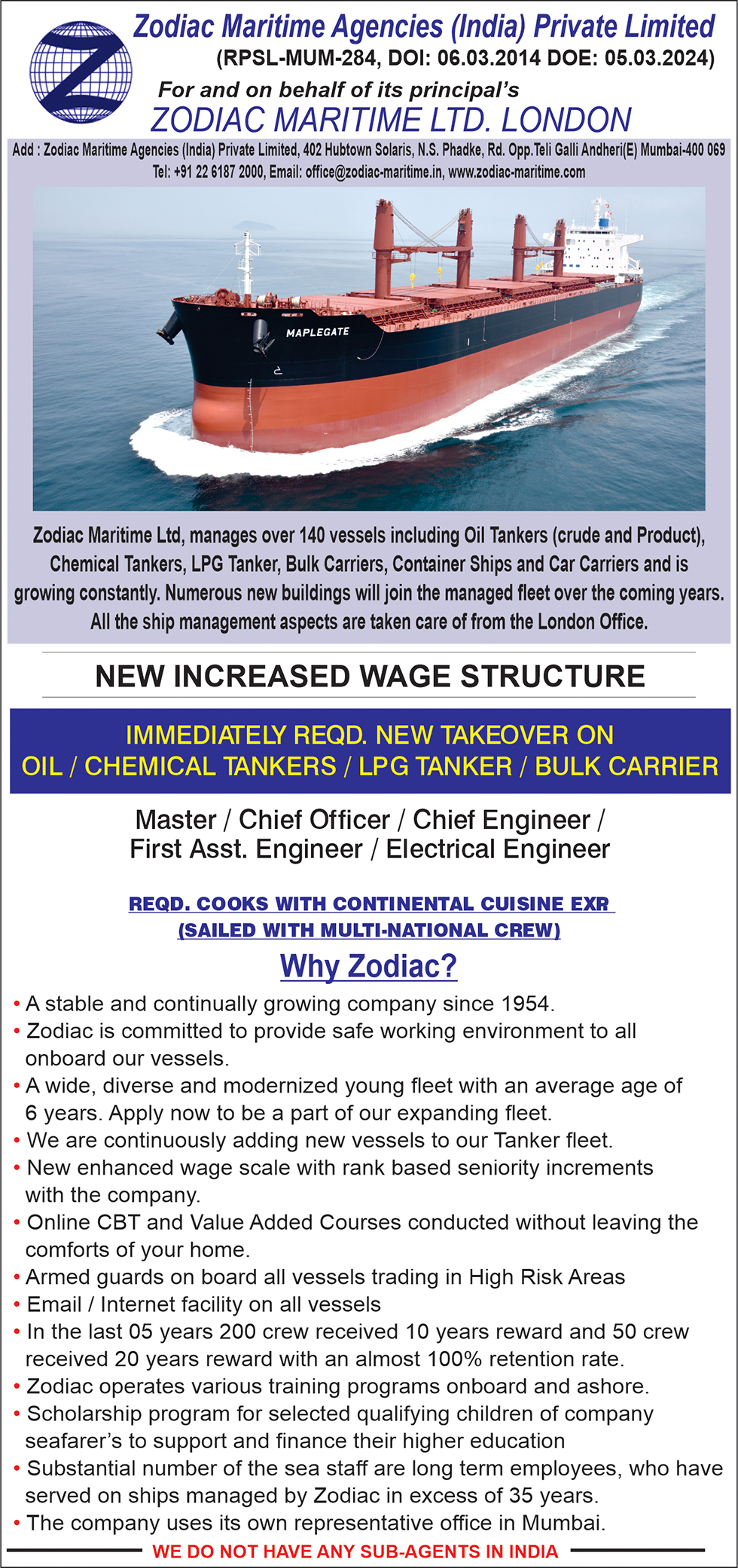 zodiac-maritime-maritime-union-of-india-seajob